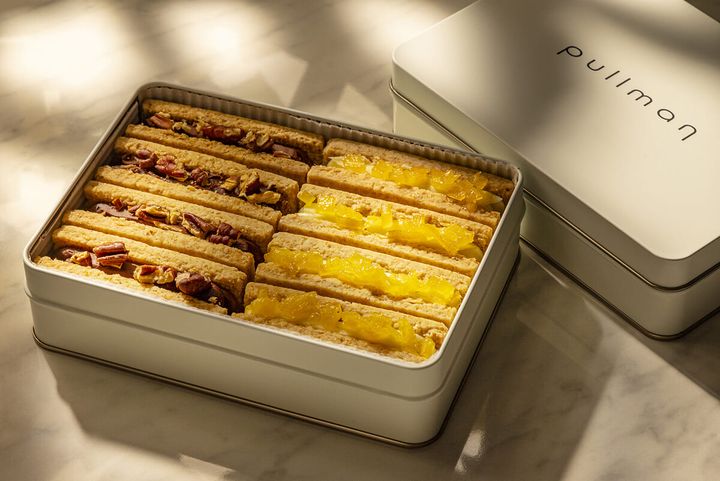 フェアトレードチョコレートのガナッシュサンド