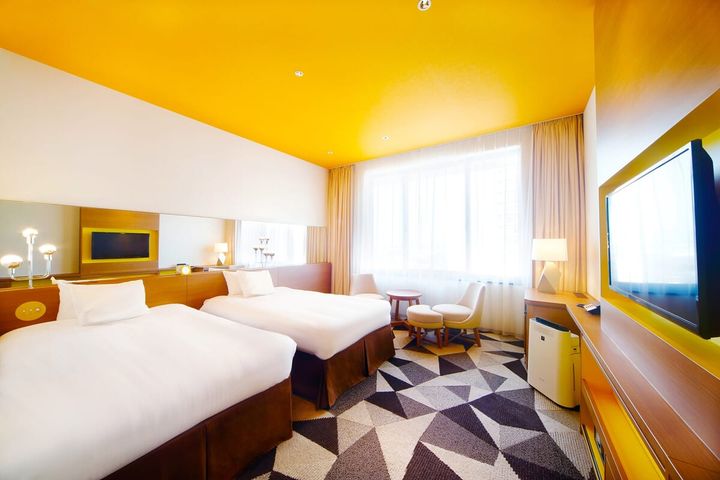 客室イメージ ホテル ユニバーサル ポート ヴィータ「ヴィータ スーペリアツイン（プリズム）」（イメージ）