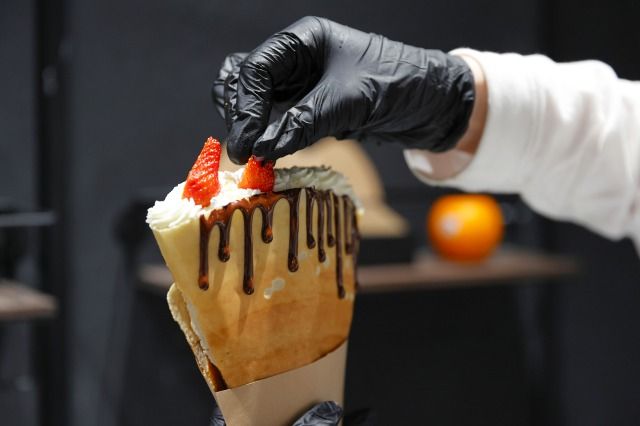 クレープとエスプレッソと堀江