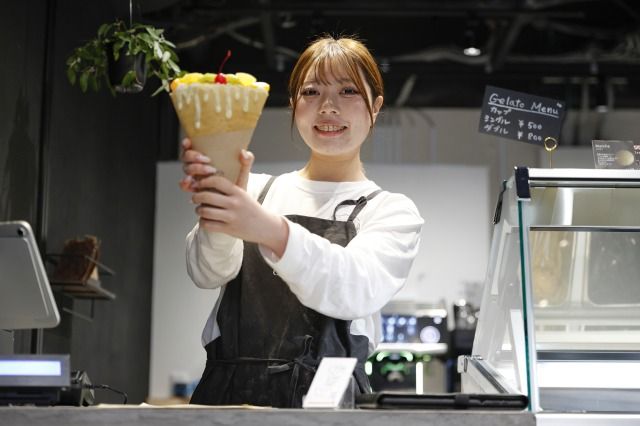 クレープとエスプレッソと堀江