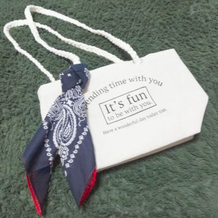 【ダイソー】200円トートバッグがおしゃれなショルダーバッグに大変身♡お気に入りを見つけたら即マネして～！