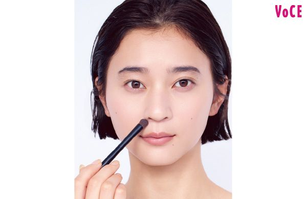 小鼻はブラシでON