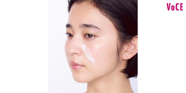 鼻の横にハの字にオン