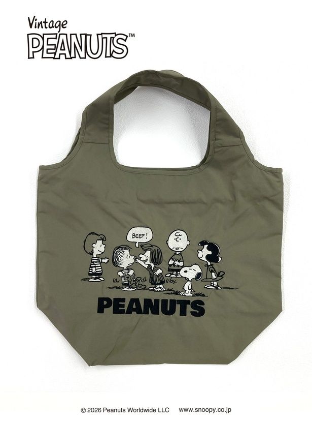 「刺しゅうバッグ スヌーピー＆フレンズ」(6050円)
