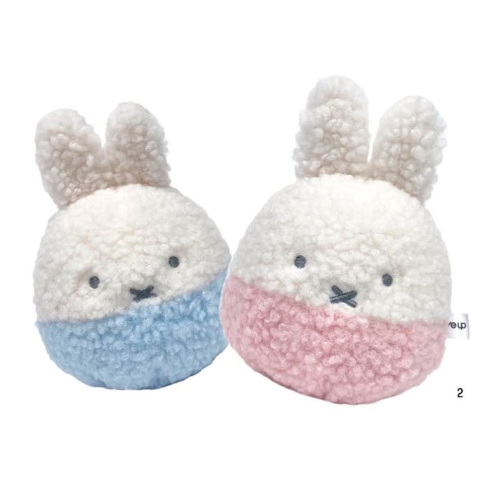 2.コロンッと揺れるのが可愛いらしい、ぬいぐるみの起き上がりこぼし。ミッフィー ぬいコロン［H11×W8×D8］ 各¥935（アイアップ／アイアップ公式オンラインショップ）