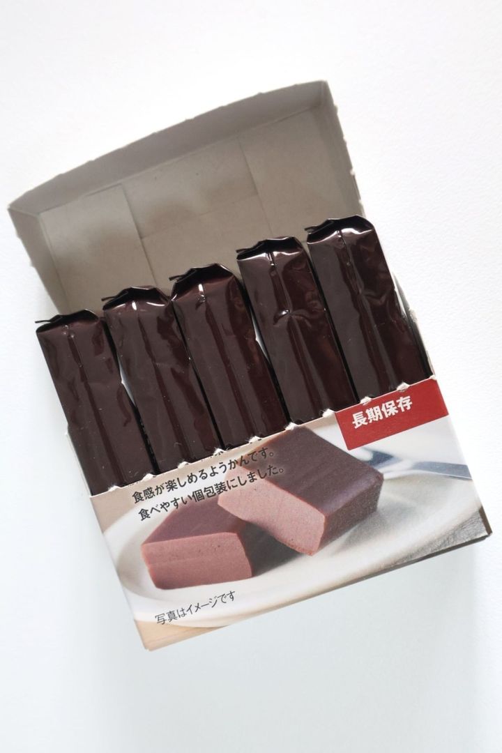 「無印良品」備蓄おやつ チョコようかん