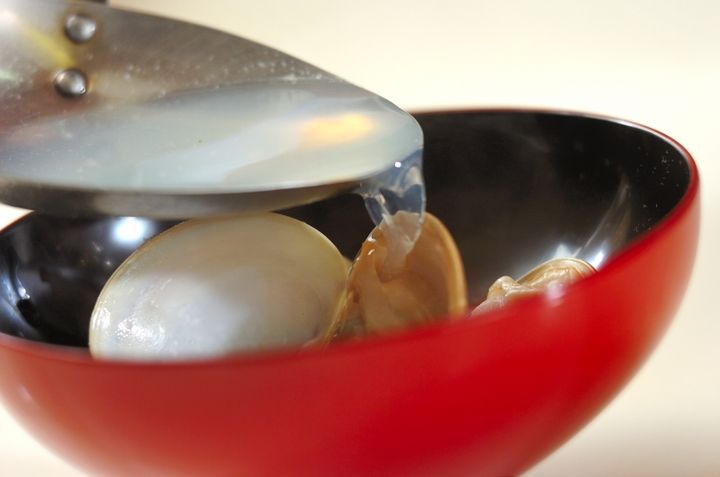 ハマグリの吸い物の作り方3