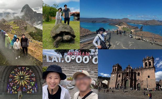 旅行の記録写真