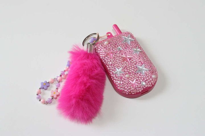 キーホルダー（しっぽ、8cm） 使用例