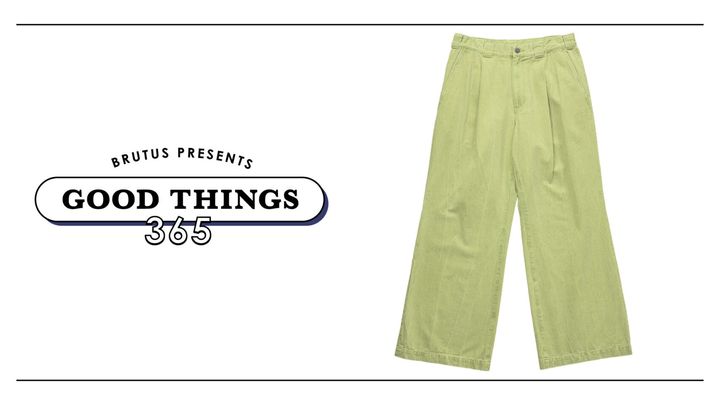 〈キフ〉のバギーチノパンツ