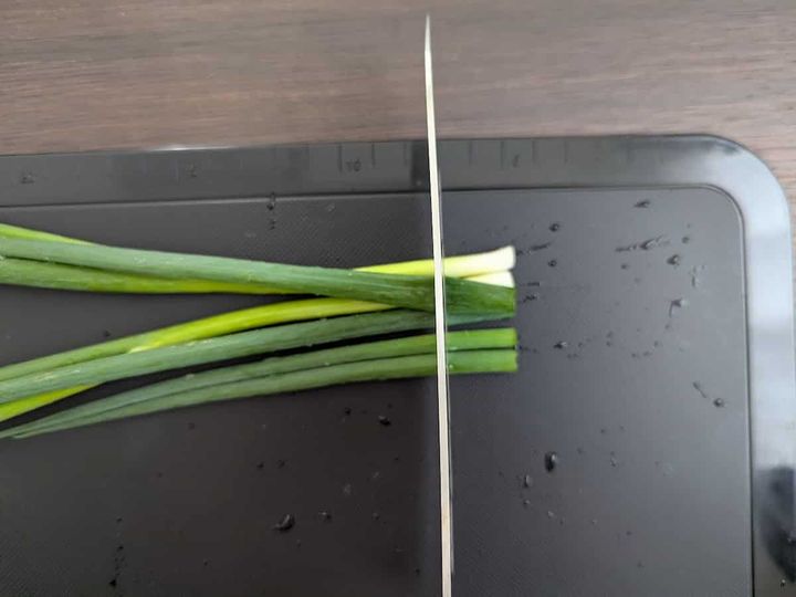 ダイソー ＮＥＲＯ目盛付きまな板 使用例