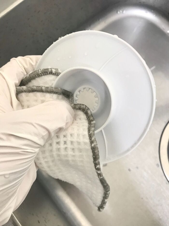 四角いスポンジやめてみたら…食器洗いが快適に♪なんで今までこれにしなかったんだろう～！