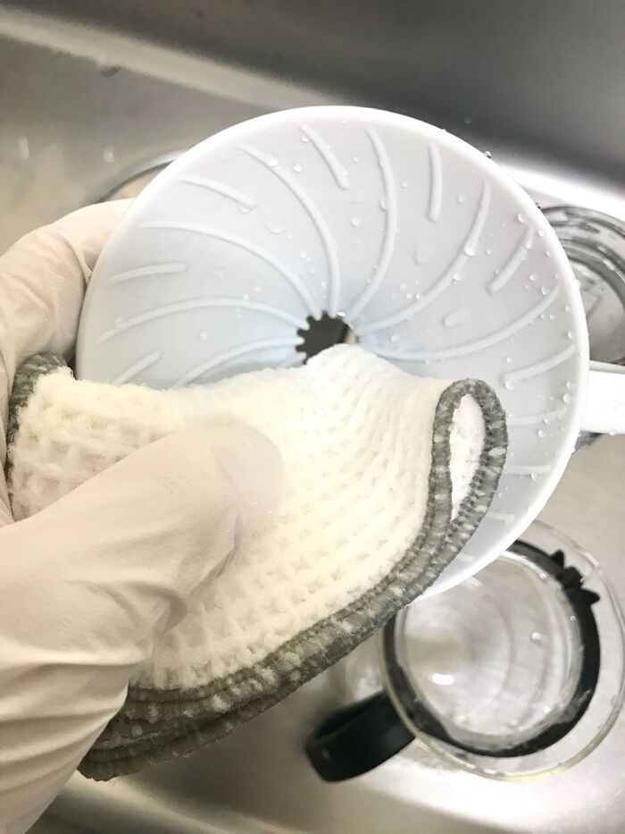 四角いスポンジやめてみたら…食器洗いが快適に♪なんで今までこれにしなかったんだろう～！