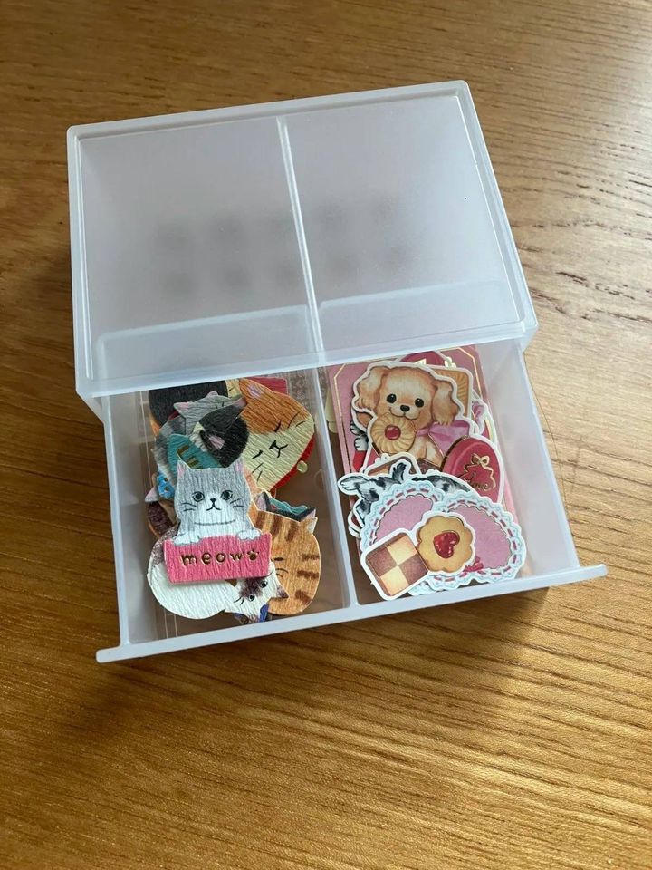 Seria(セリア)：フレークシール収納ケース