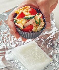 【お弁当】ハレの日の「洋風ちらし弁当」の作り方。フライパンひとつで作る時短レシピ♪の画像2