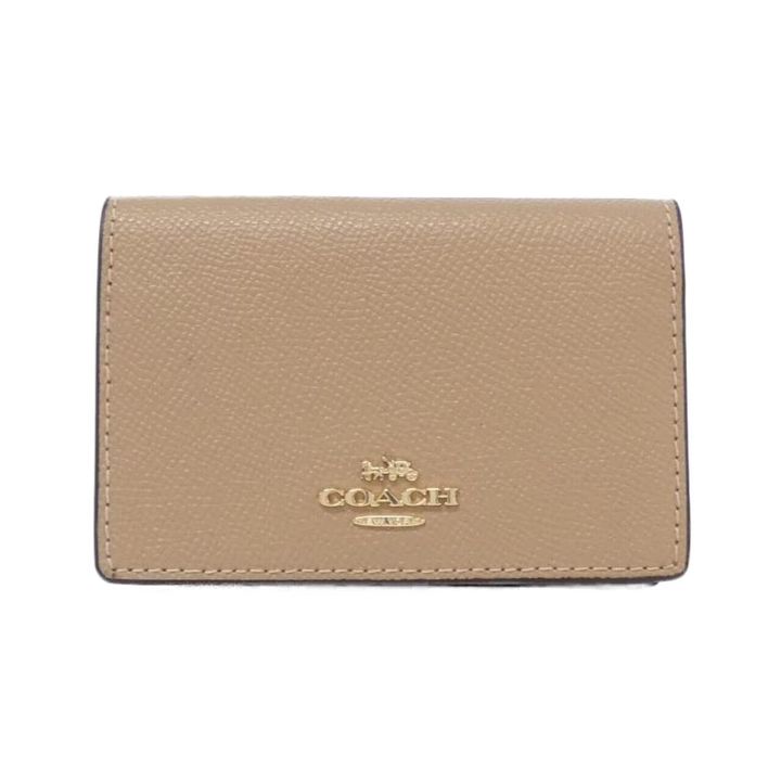 コーチのベージュのカードケース
