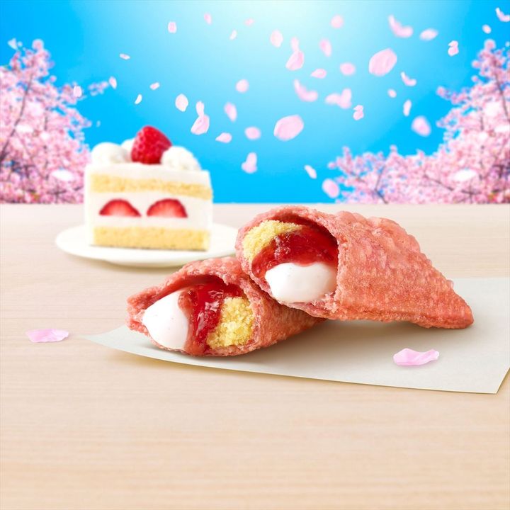 「いちごショートケーキパイ」