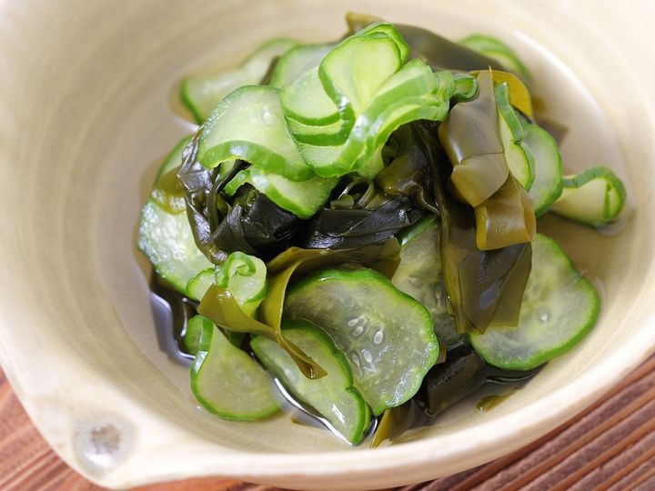 酢の物も「すしのこ」を使うと簡単にできる