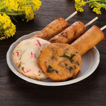 まる天が、春限定商品「はまぐり菜の花天」を発売！観光地での食べ歩きにもピッタリ