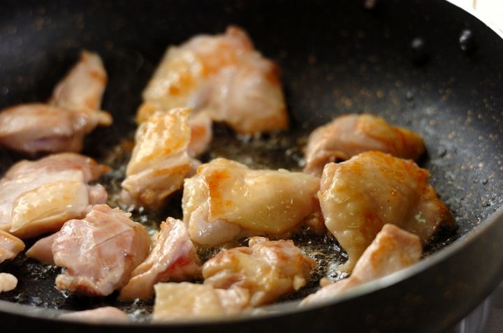 里芋と白菜のクリームシチューの作り方1