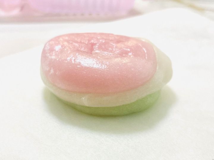 【男の子ママもひな祭り】菱餅に憧れて三色だんごを購入→なんちゃってが完成「サイズ感がちょうどいい」