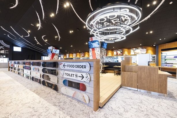 レストラン「フードパークピステ」