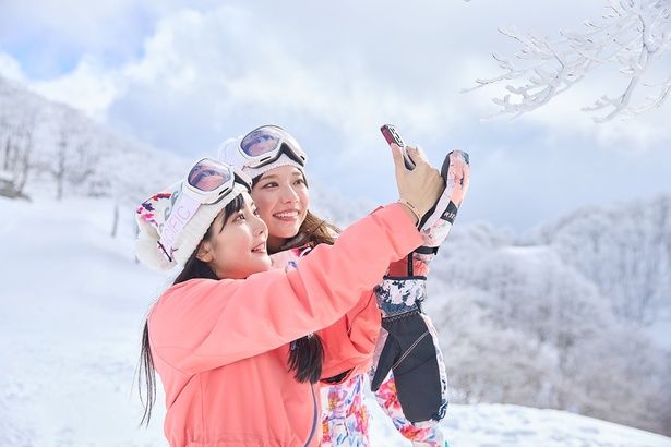 レベルに合わせて選べるゲレンデは全14コース