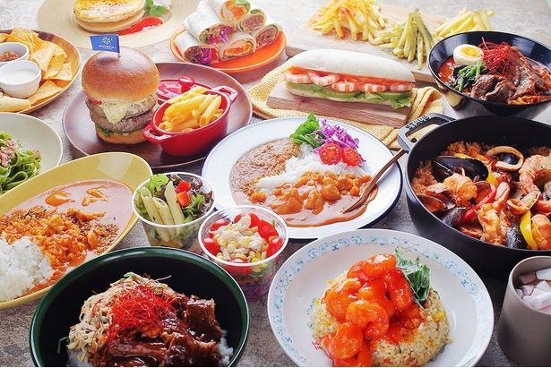 約80種類のラインナップ