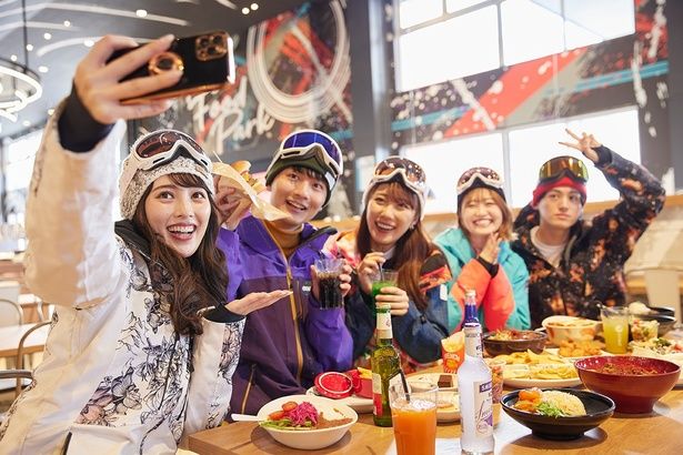 レストランはSNS映えも抜群