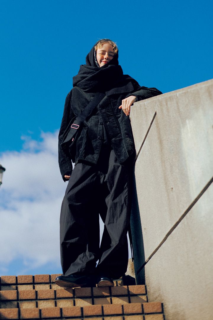 ブラックコーデは生地感の違いでメリハリをつけて【本日のFUDGE GIRL-3月4日】