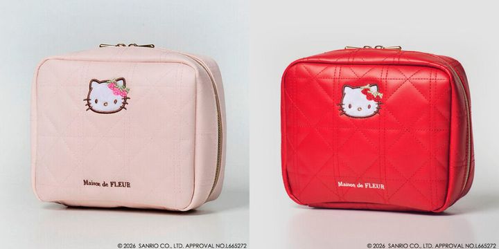 Maison de FLEUR×HELLO KITTY いちご宝物ケースBOOK