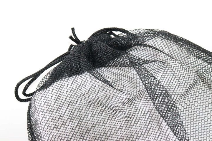 メッシュ巾着バッグ 開口部