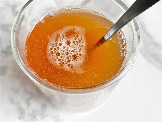 ネスカフェ クーラー レモン 作り方２