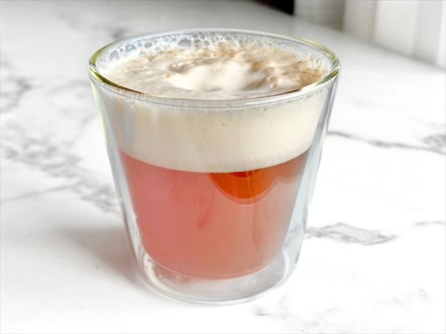 ネスカフェ クーラー ラズベリー 作り方３