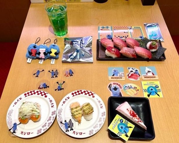 3月4日開始のスシロー×パペットスンスンコラボ商品