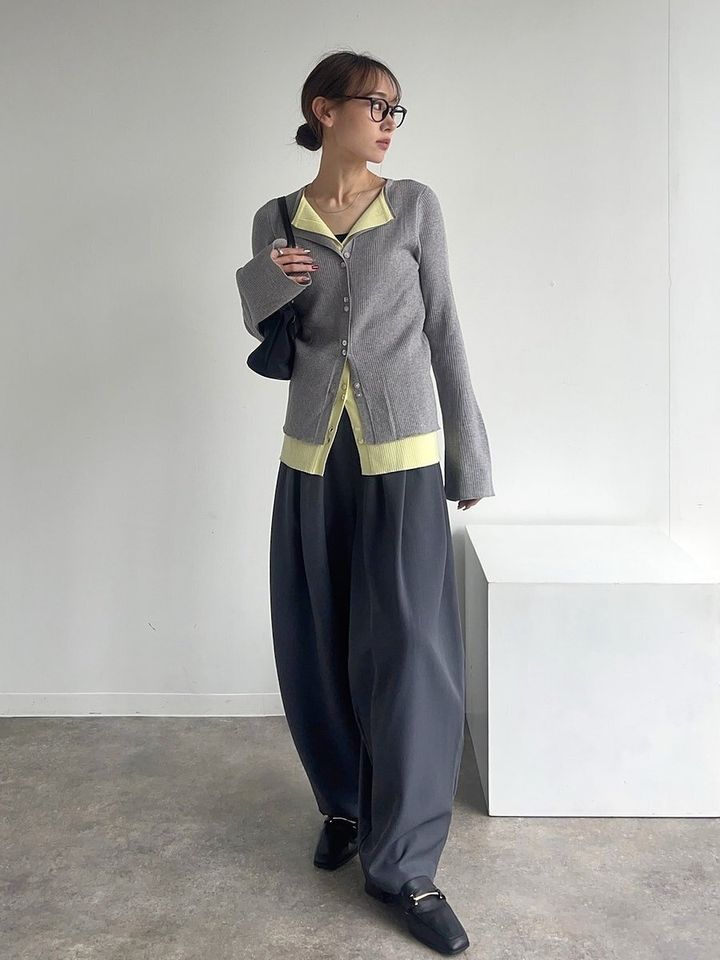 カーディガンコーデ4