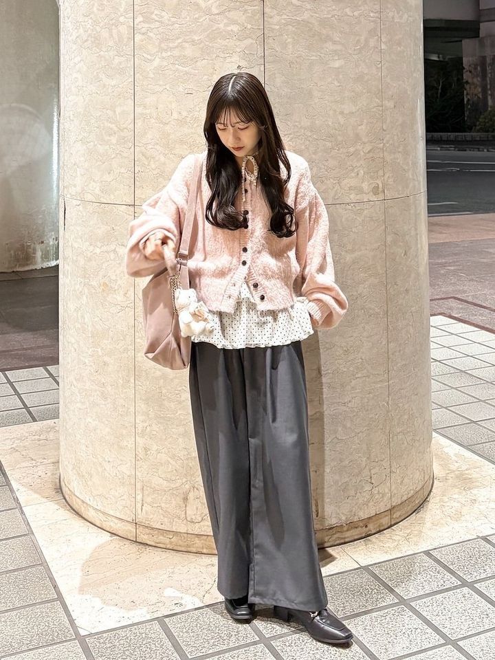 カーディガンコーデ5