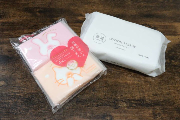 プレミアムふんわか ローションティッシュ ソフトパック