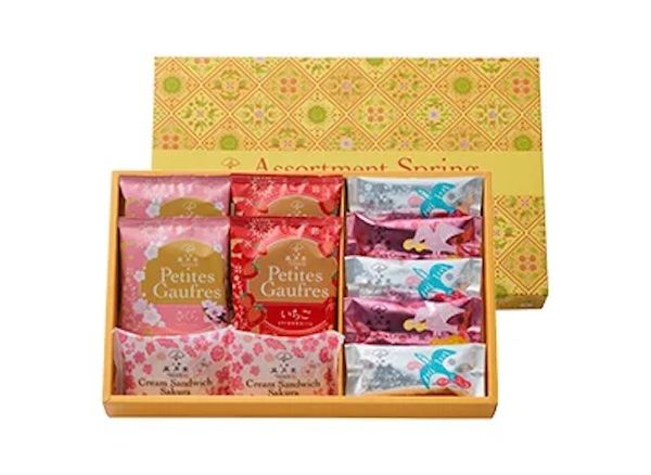 さくらのプティゴーフルやクリームサンドなど、上野凮月堂から春の期間限定商品登場！