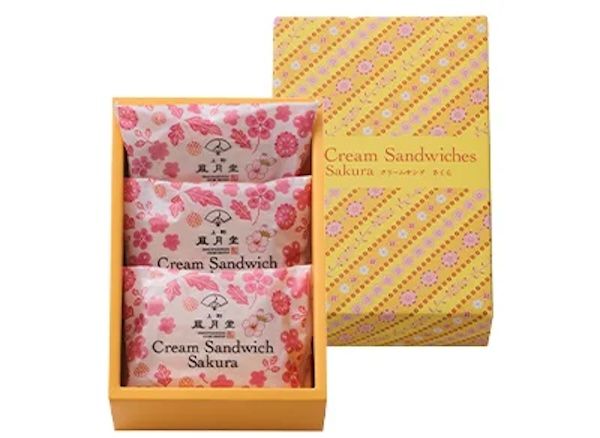 さくらのプティゴーフルやクリームサンドなど、上野凮月堂から春の期間限定商品登場！