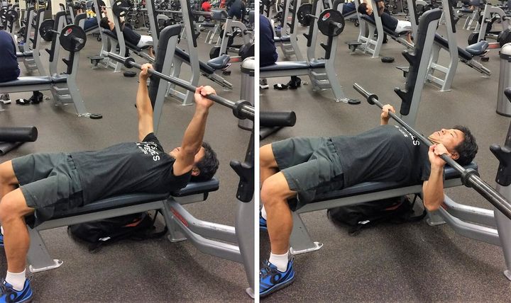 インクラインベンチプレス