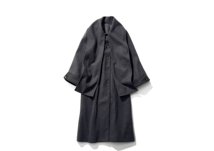 グレーロングコ ート
