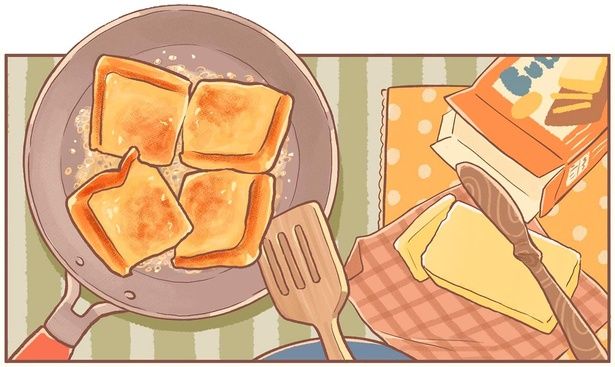 フレンチトースト （C）ぺんぺん草のめめ／KADOKAWA