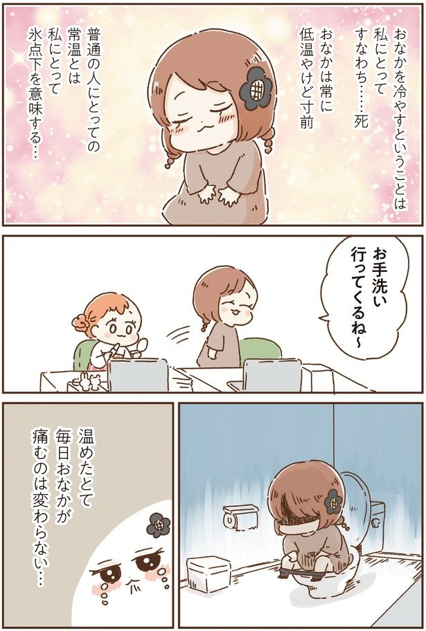 おなかを冷やすということは (C)鳥頭ゆば、小幡泰介／KADOKAWA