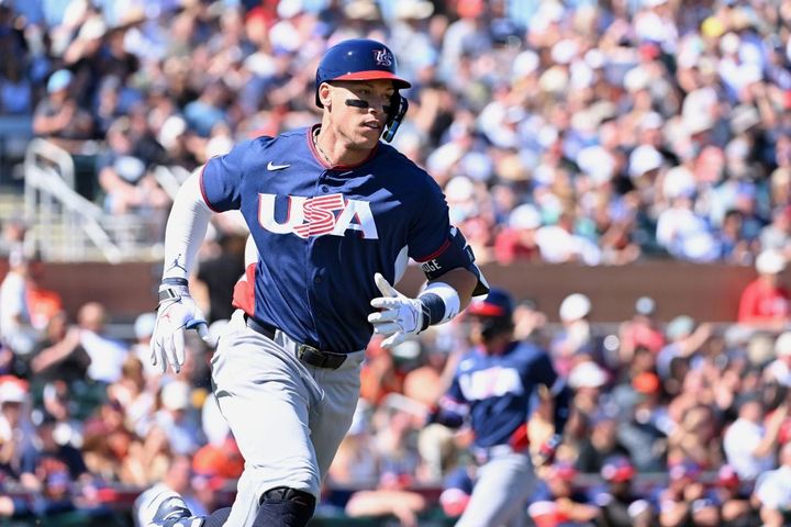 WBC米国代表のアーロンジャッジ（C）Getty Images