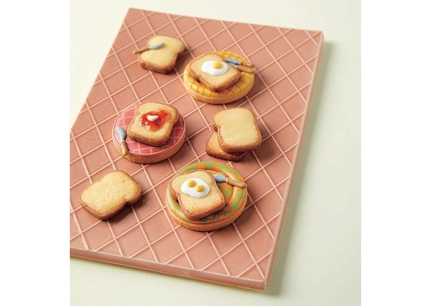 ミニチュアのようなかわいさ！食パンアイスボックスクッキー （C）きゅうり／KADOKAWA