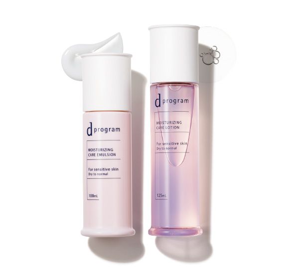 【左】モイストケア エマルジョン EX 【右】モイストケア ローション EX