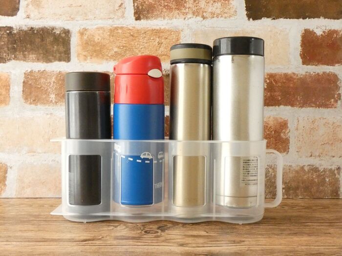 倒れずスッと取り出せて便利！