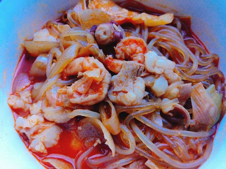 からだ温まる韓国料理。낙곱새【ナッコプセ】