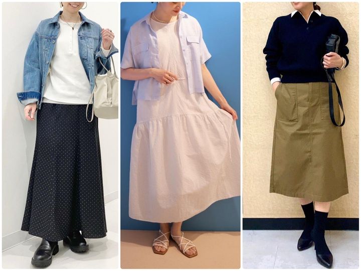 フェミニンだけど甘さ控えめで、着まわしやすそうなスカートとワンピースをユニクロで発見！ 2026年春夏に着たい「プチプラ優秀アイテム」をコーディネートと合わせてご紹介します。※サムネイル画像：StyleHint